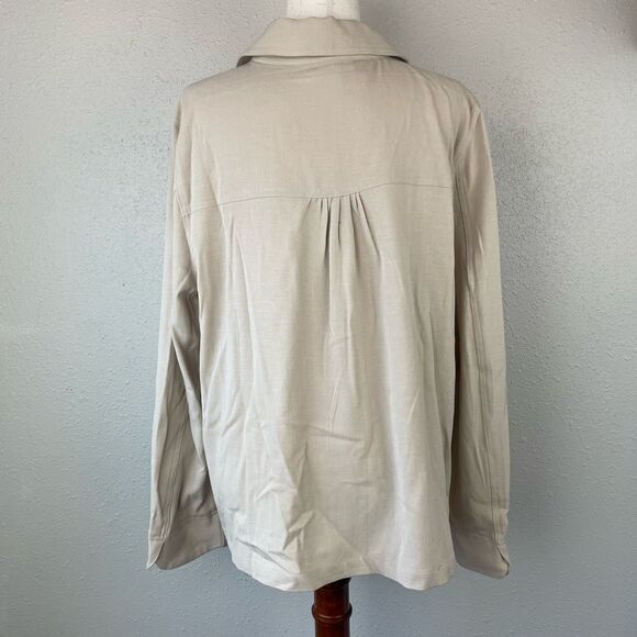 NWOT Appleseed’s Button Down Jacket Size XL - Picture 6 of 9